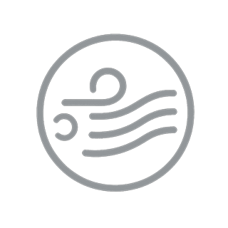 Air Element for Emotional Balance Air element icon symbolizing emotional balance and holistic personal growth