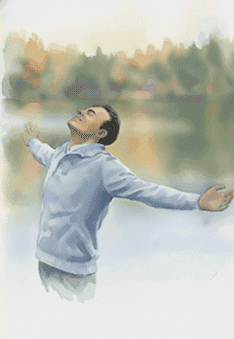 Holistic Personal Growth and Inner Well Being Person experiencing holistic personal growth through mindfulness and emotional well being